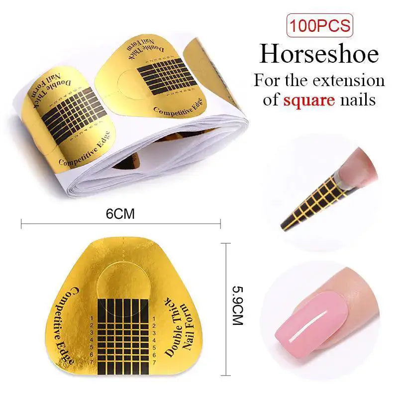 French Nail Form Tips For Professional Nail Extensions