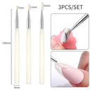 French Stripe Nail Art Liner Brush Set for DIY Manicure