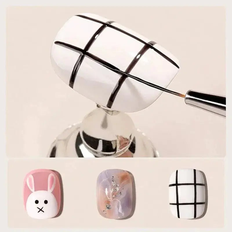 French Stripe Nail Art Liner Brush Set for DIY Manicure