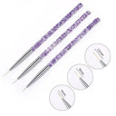Nail Art Brush Set for Precise DIY Nails