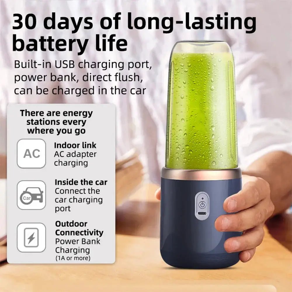 Fresh Juice On The Go USB Juicer Cup