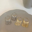 Light Fringe Drop Earrings for Women