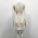 Fringe Lace Dress: Chic Statement Piece for Women