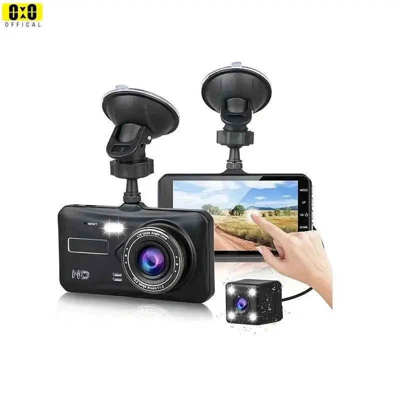 Front And Rear Car Dash Cam With Night Vision And WDR