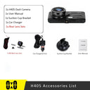 Front And Rear Car Dash Cam With Night Vision Features