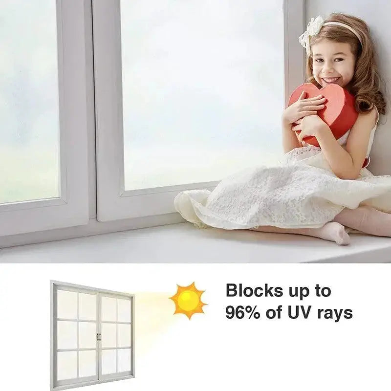 Frosted Glass Film For Privacy And Natural Light At Home