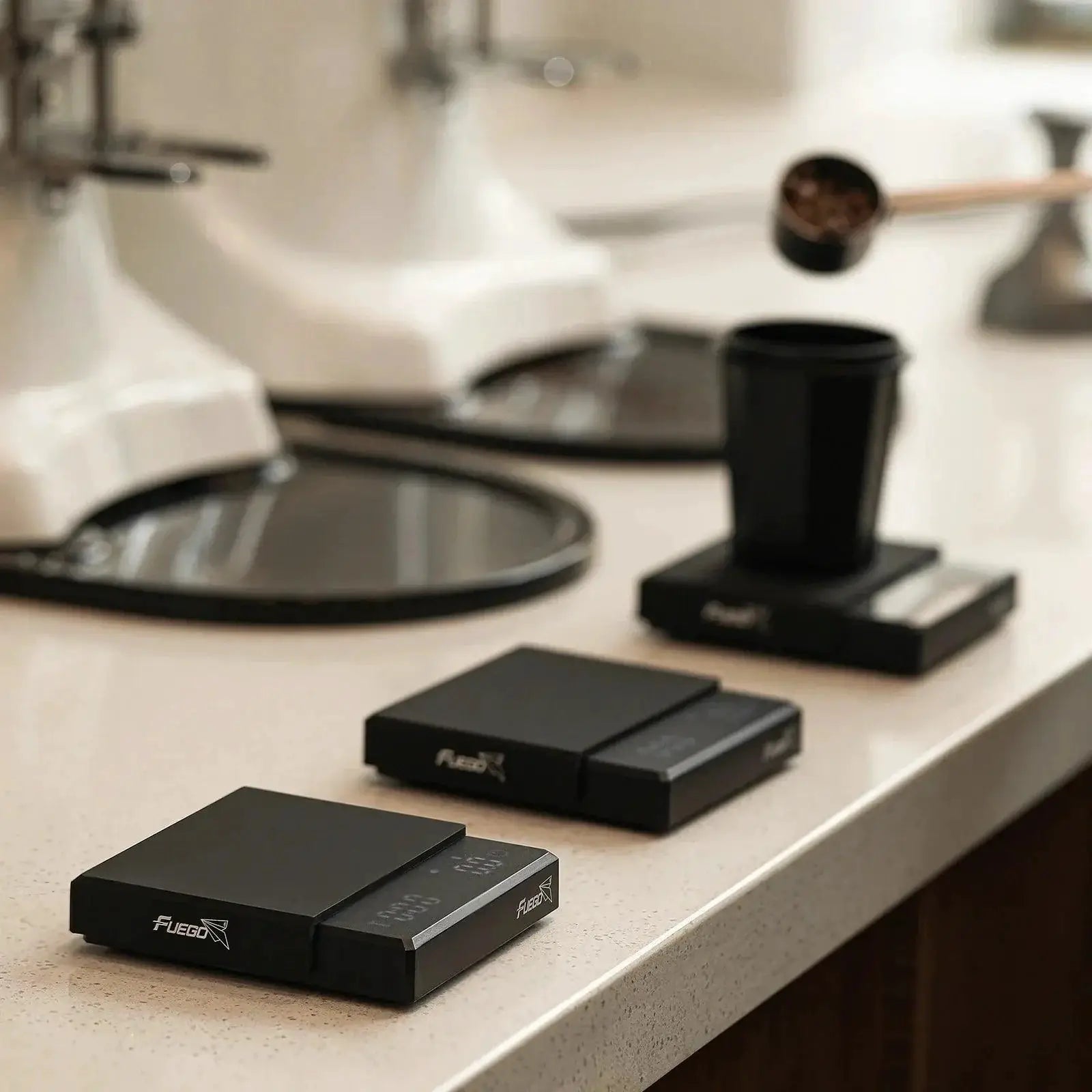 Fuego Coffee Scale With Precision Brewing Timer For Brew
