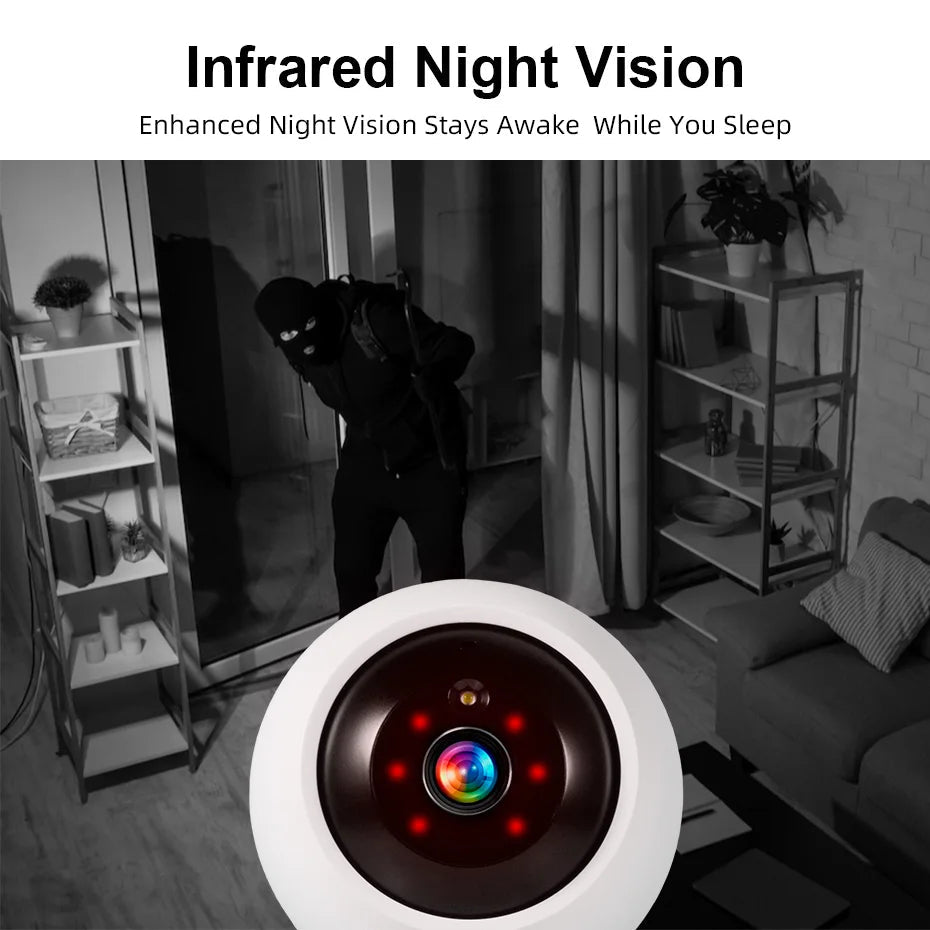 Fuers 5MP WiFi Camera - Automatic Tracking For Tuya Smart Home Security Hub Plus