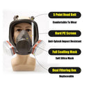 Full Face Protective Gas Mask Industrial Respirator Safety