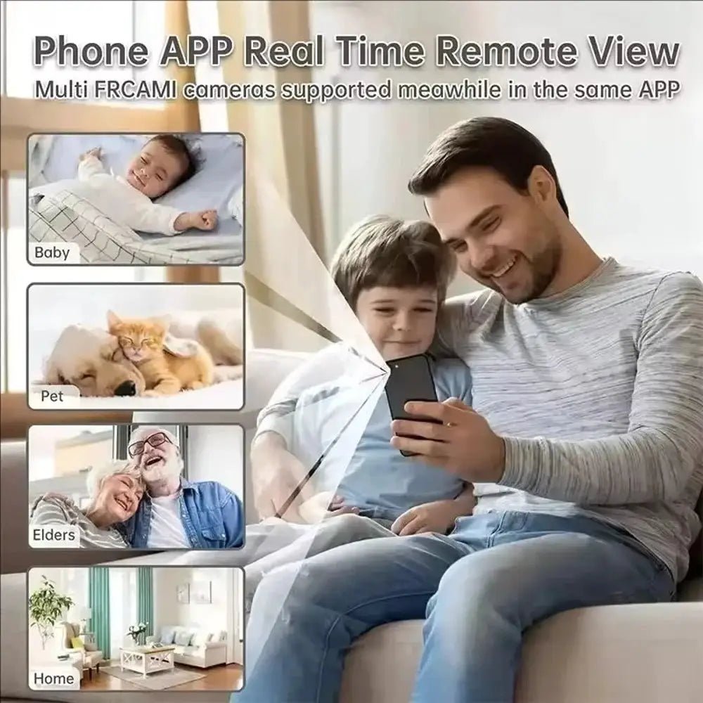 Full HD 1080P Mini WiFi Camera for Easy Remote Monitoring and Home Surveillance