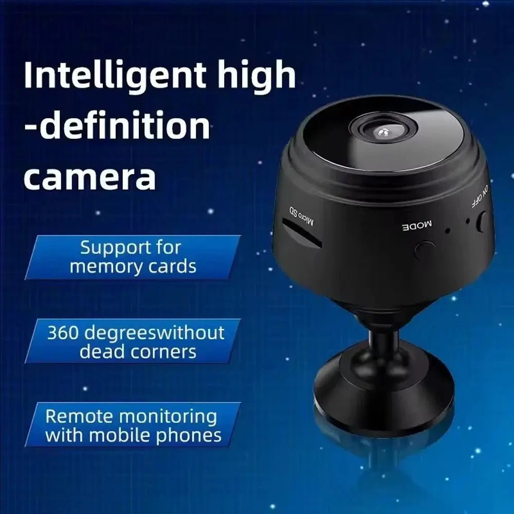 Full HD 1080P Mini WiFi Camera for Easy Remote Monitoring and Home Surveillance