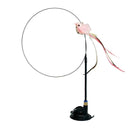 Funny Feather Cat Stick Toy with Bell Interactive Wand Fun