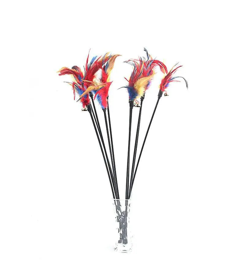 Kitten Teaser Interactive Cat Toy With Bell And Feather