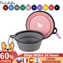Furrybaby Large Collapsible Dog Silicone Bowl Portable Feeder