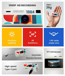 Discreet HD Keychain Camera for Travel