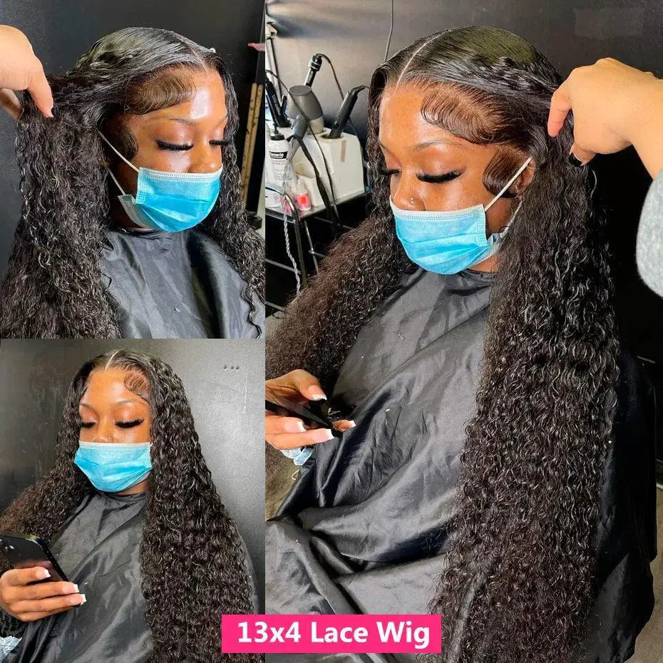 Gabrielle 13x6 Lace Front Deep Wave Remy Wig 180 Density