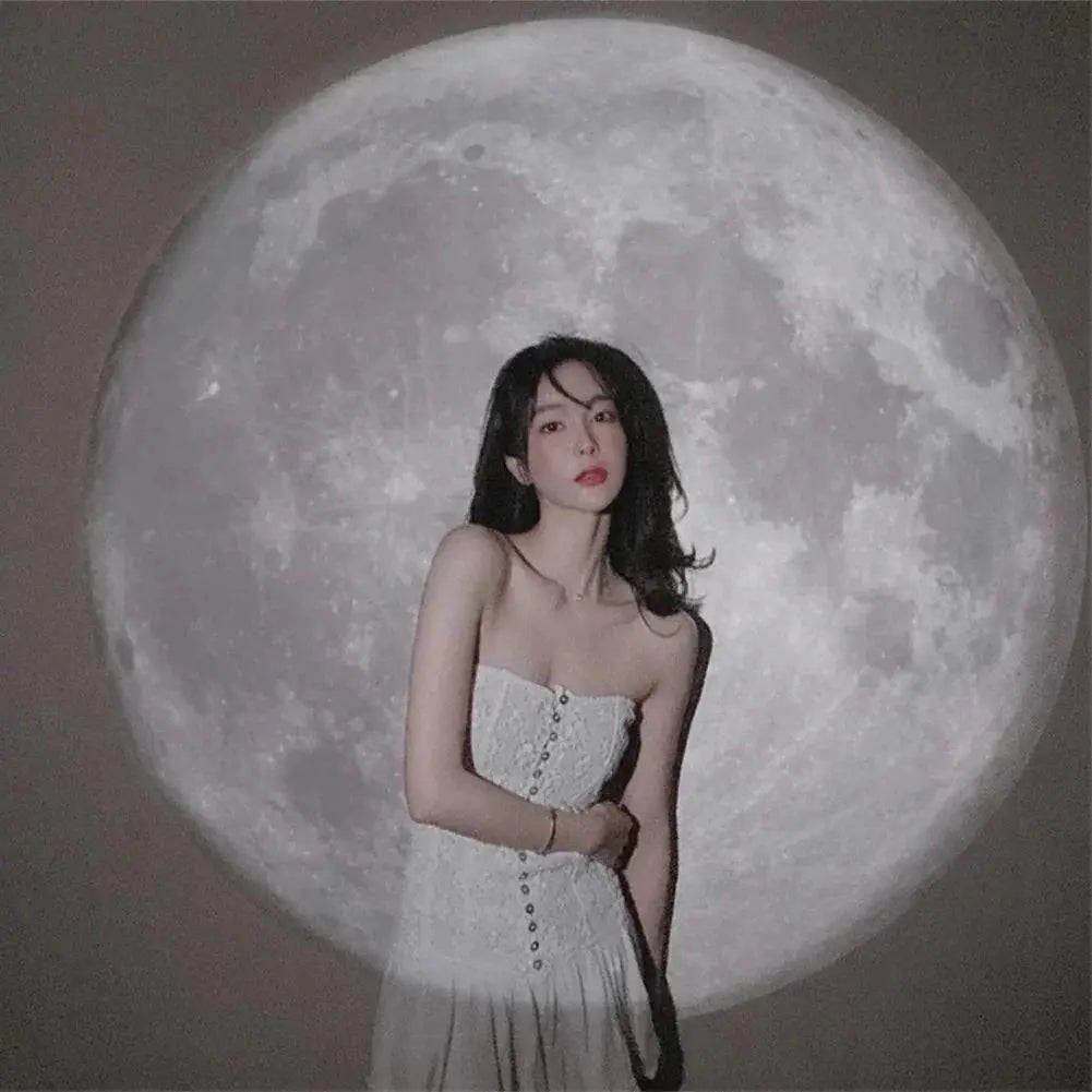 Galaxy Moon Projection Lamp for Event Decor and Night Light