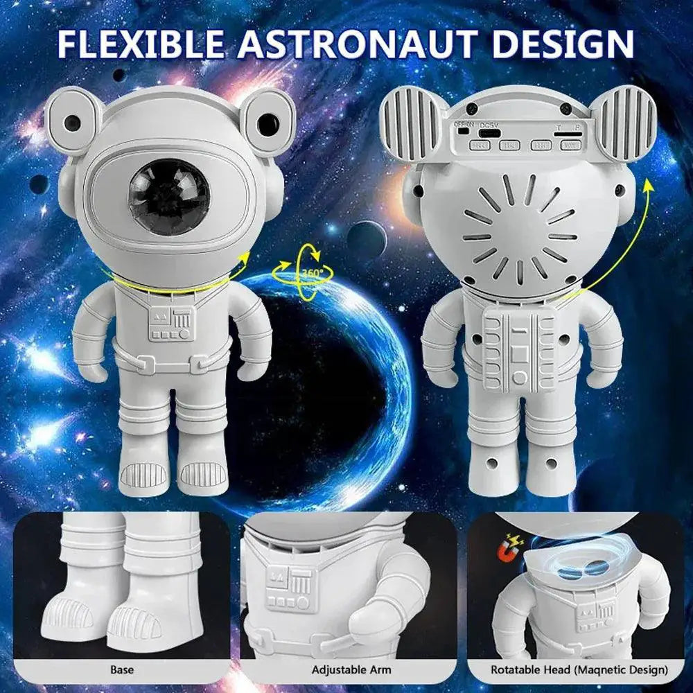 Galaxy Projector Night Light With Bluetooth Music For Kids
