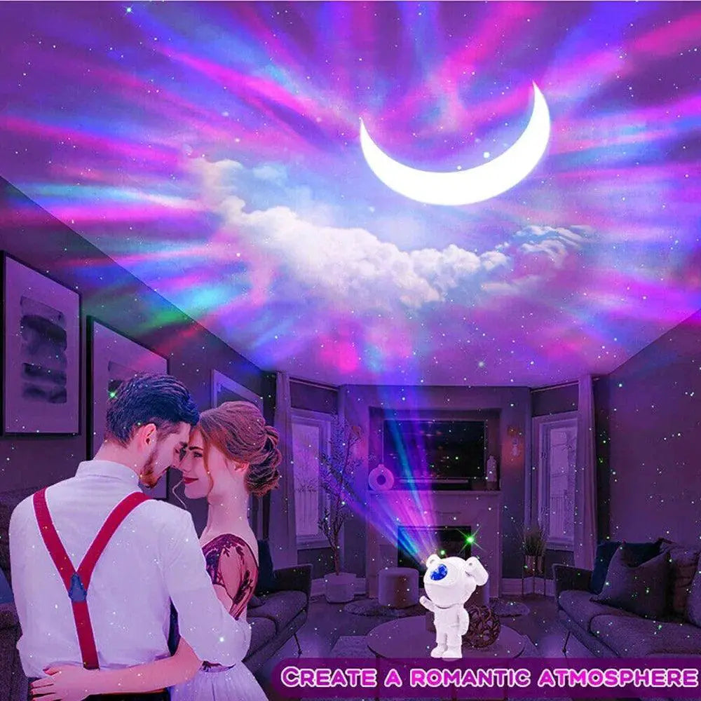 Galaxy Projector Night Light With Bluetooth Music For Kids