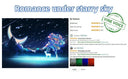 Calming Night Light Projector for Home