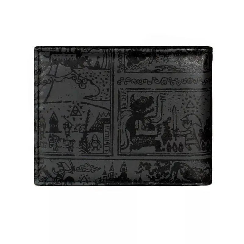 Game Wallets Cartoon Print PU Leather Lightweight Design