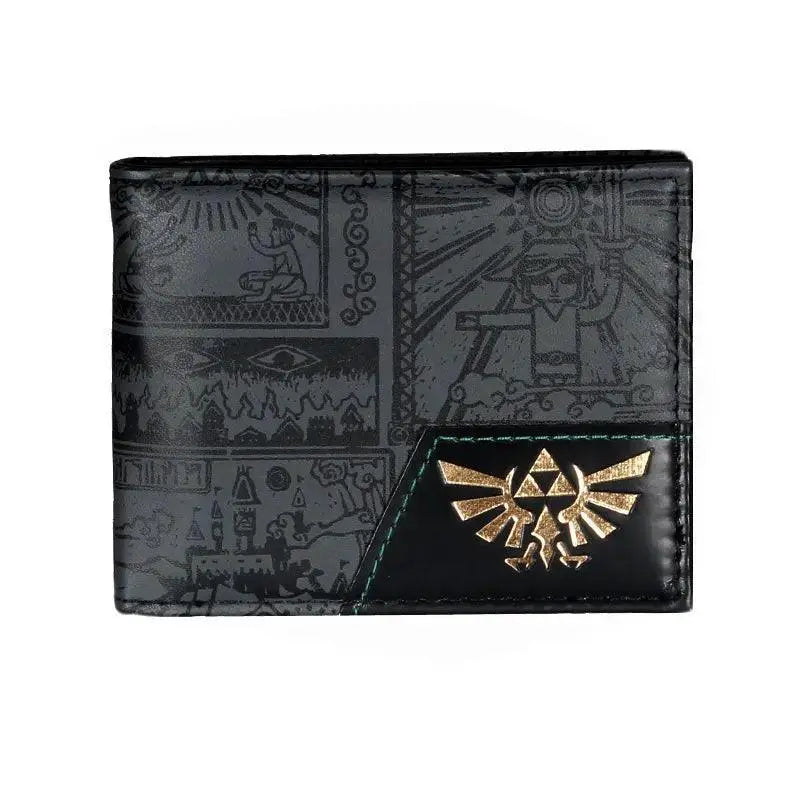 Game Wallets Cartoon Print PU Leather Lightweight Design