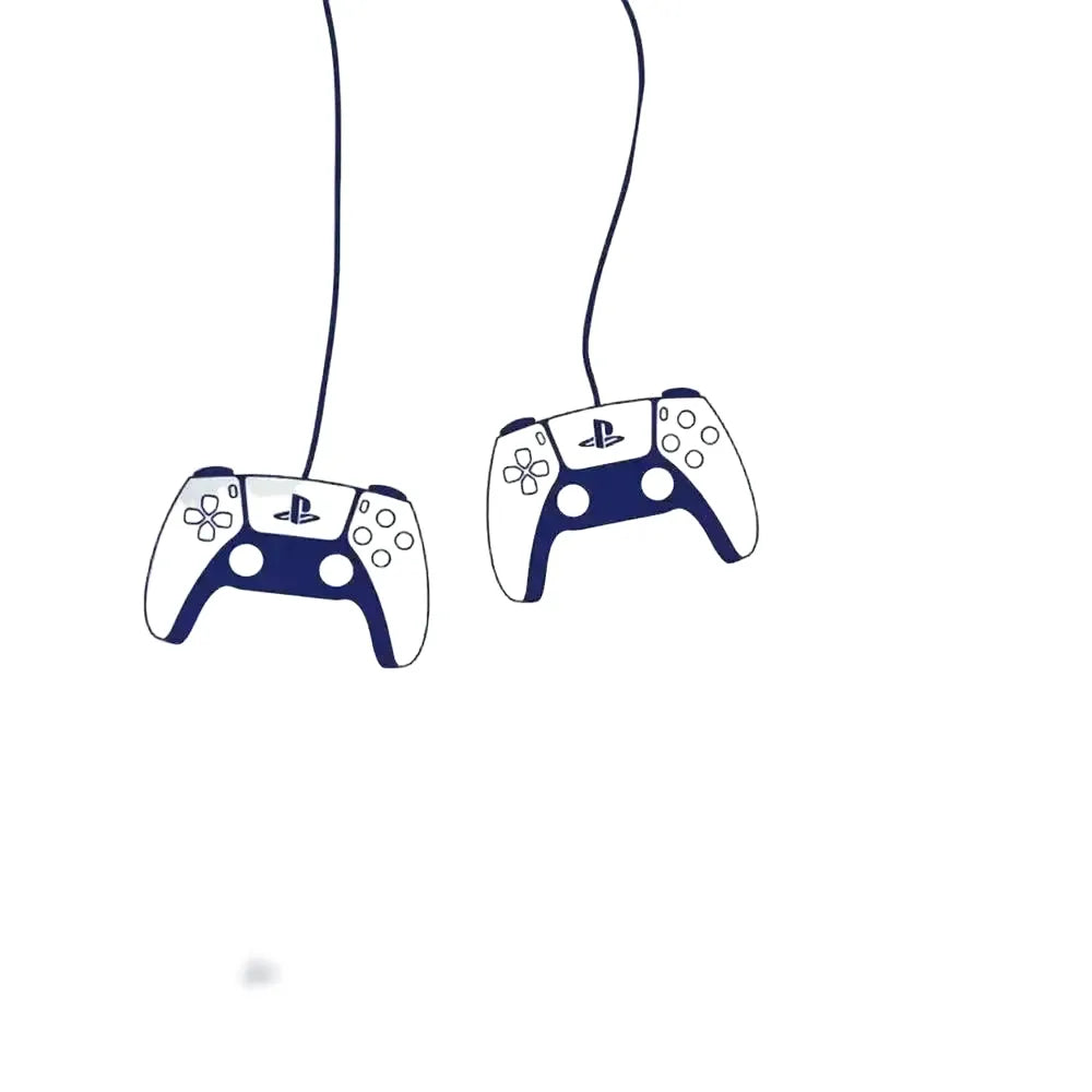 Easy Peel Controller Wall Decal — Orange
