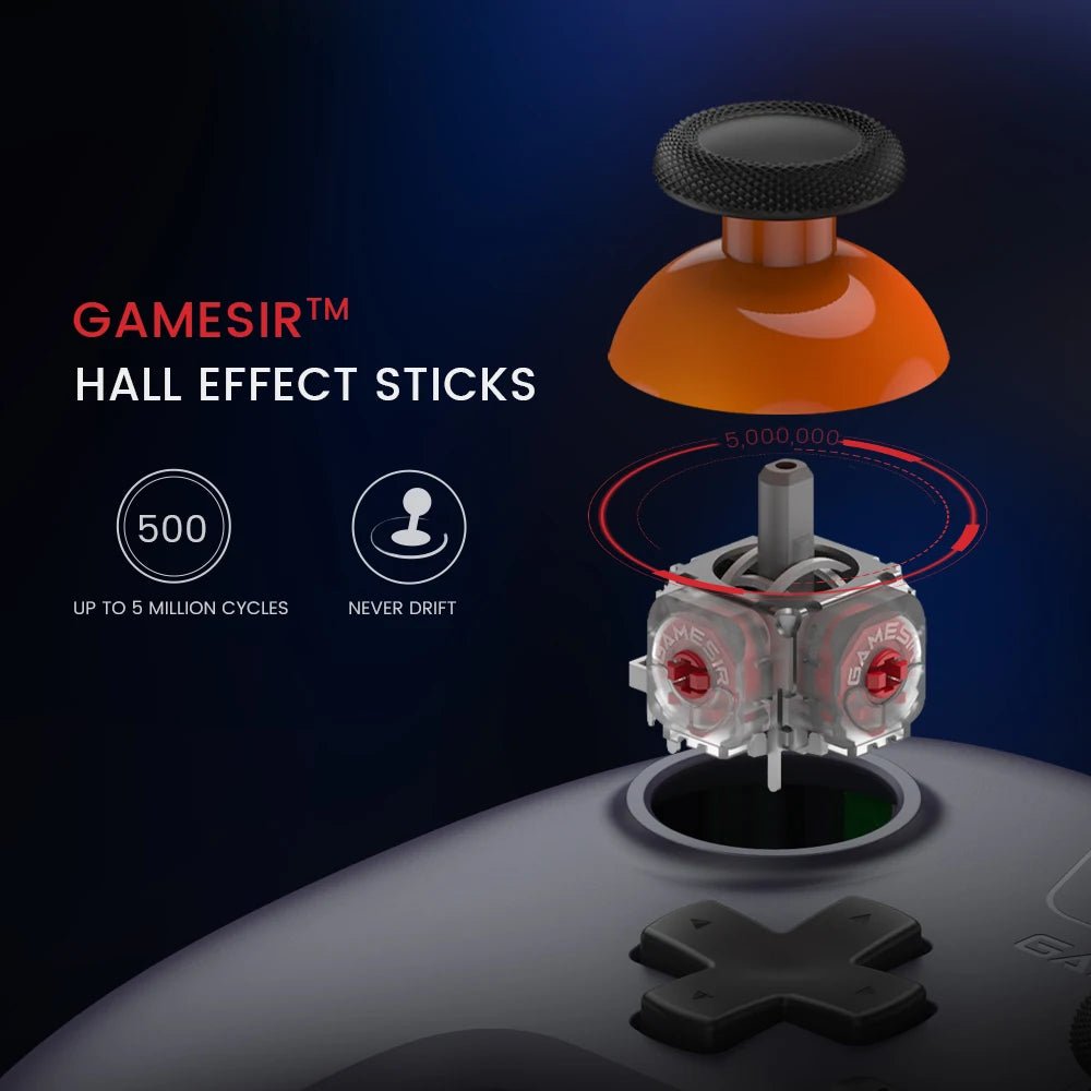 GameSir Nova Lite Hall Effect Switch Controller Anti Drift Precision Triad ModeX
