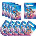 Gaming Party Favor Bags - 10 Pack Plastic Loot Bags