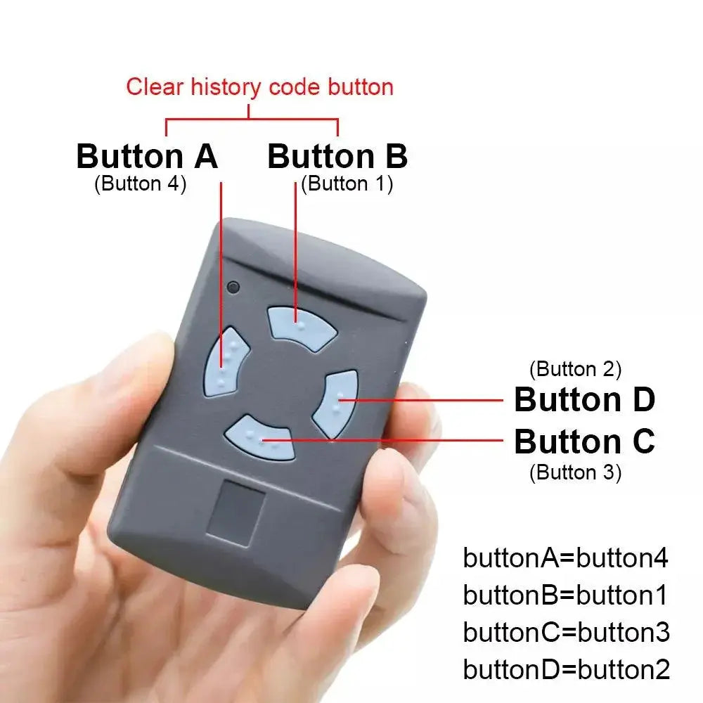 Garage Door Remote Control Keychain Transmitter Access