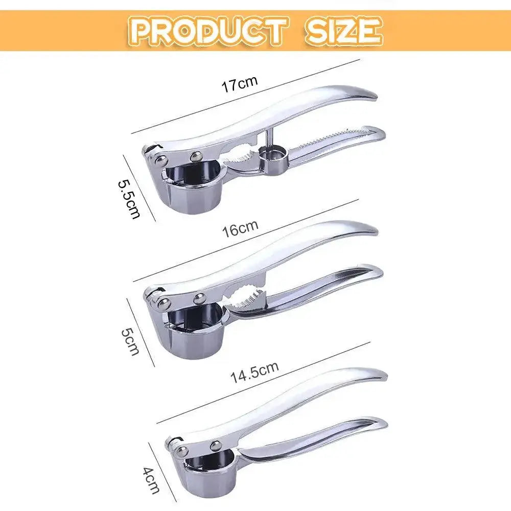 Garlic Press Mincer Premium Stainless Steel Kitchen Tool