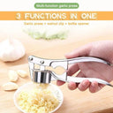 Garlic Press Mincer for Home Cooks Easy