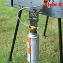 Gas Canister Hook for Campers Neat Table