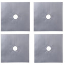 Gas Stove Protector Liners Reusable Non Stick Covers 1/2/4pcs