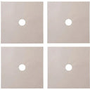 Gas Stove Protector Liners Reusable Non Stick Covers 1/2/4pcs
