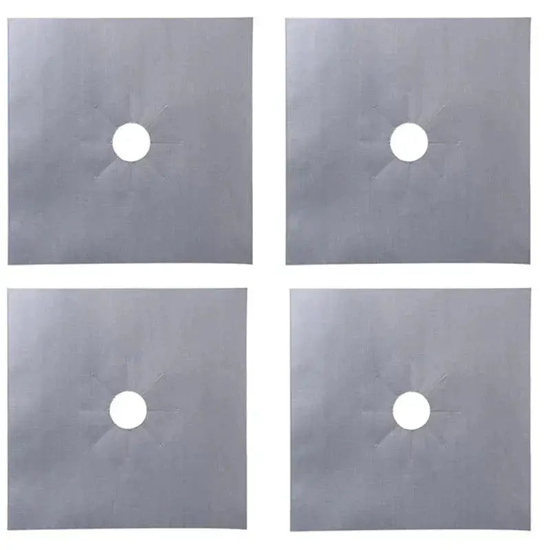 Gas Stove Liners Reusable Nonstick Covers Sets 1 2 4
