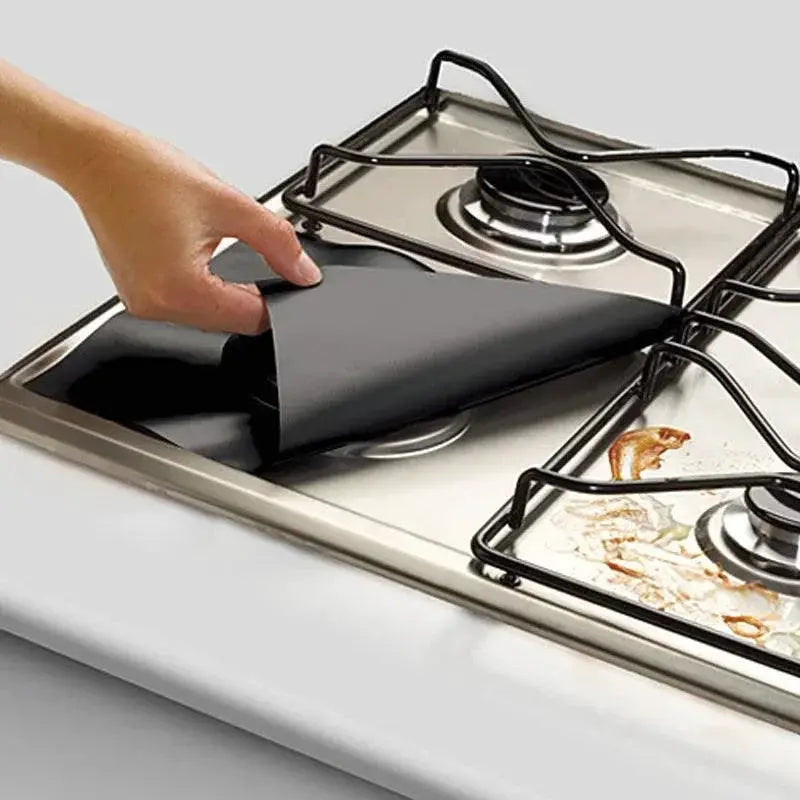 Gas Stove Liners Reusable Nonstick Covers Sets 1 2 4