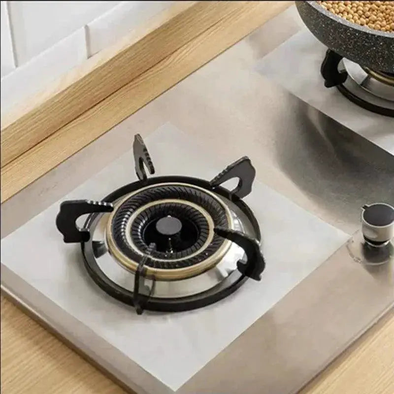 Gas Stove Protectors Reusable Nonstick Liner Mats Pack