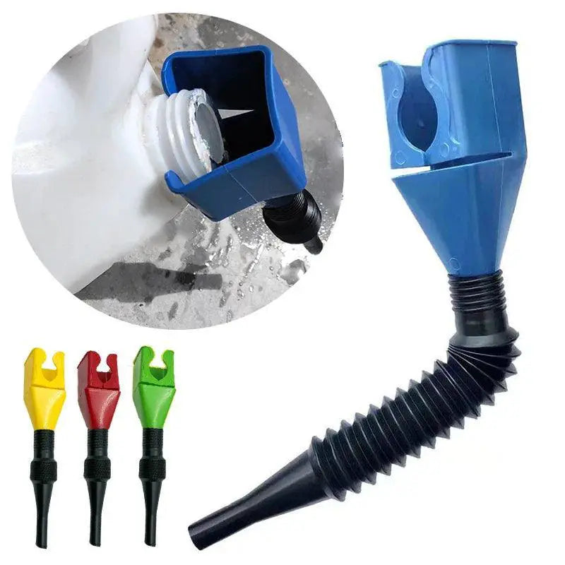 Efficient Gasoline and Oil Funnel for Cars and Motorcycles
