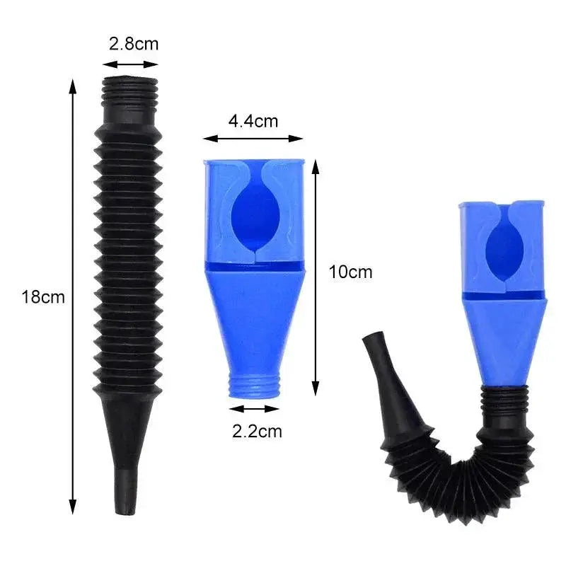 Efficient Gasoline and Oil Funnel for Cars and Motorcycles