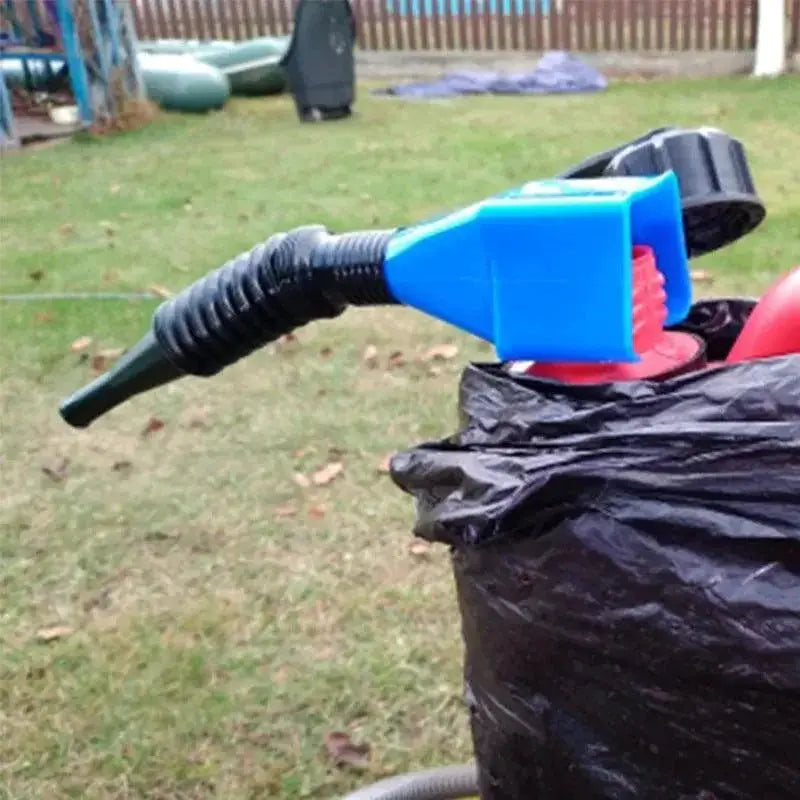 Efficient Gasoline and Oil Funnel for Cars and Motorcycles