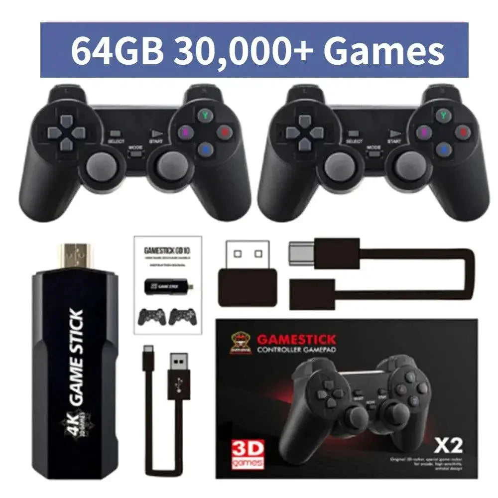 GD10 X2 Plus Retro Game Console 4K HDMI Output Stick