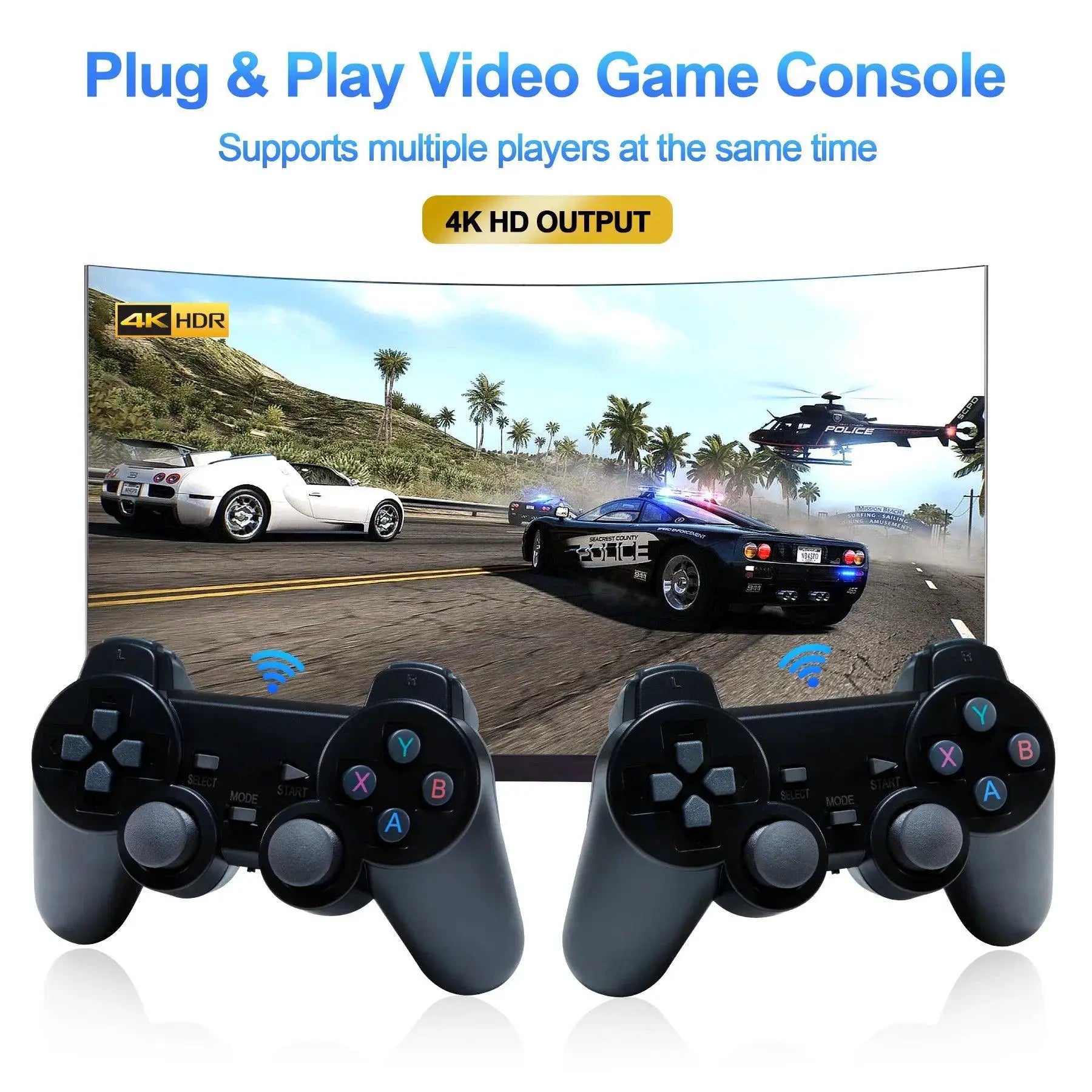 GD10 X2 Plus Retro Game Console 4K HDMI Output Stick