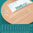 Gel Coffin False Nails: Ultimate Nail Extension Kit Set