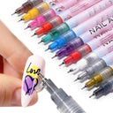 Gel Nail Art Pen Set: Precision Brush Marker for Art