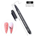 Gel Nail Art Pen Set: Precision Brush Marker for Art
