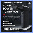Generation 3 X3 Mini Turbo Fan Three Speed Adjustment 52m/s