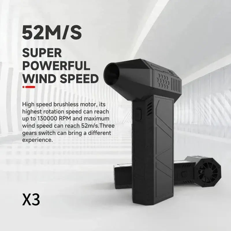 Generation 3 X3 Mini Turbo Fan Three Speed 52 Meters Per Sec