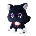 Genshin Black Scaramouche Cat Plush Toy Soft Pillow For Kids