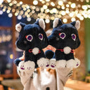 Genshin Anime Cat Plush Toy Fluffy Cosplay Doll Gift